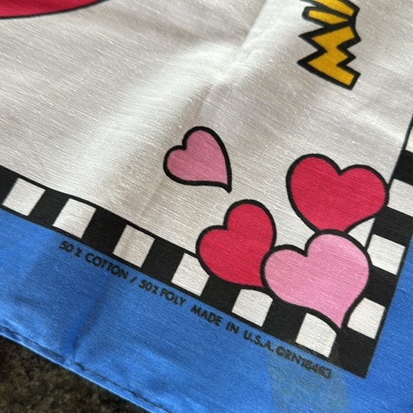 Vintage Disney 22 x 22" bandana - Picture 4 of 6